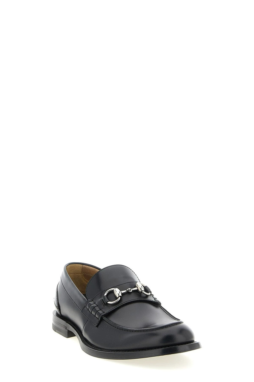 Gucci Men's Morsetto Loafers in Black