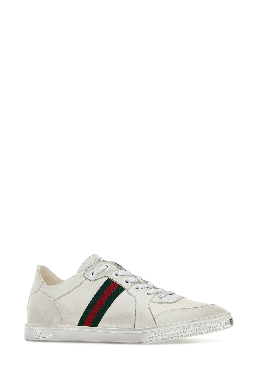 Gucci Men's Stretch Sneakers in White