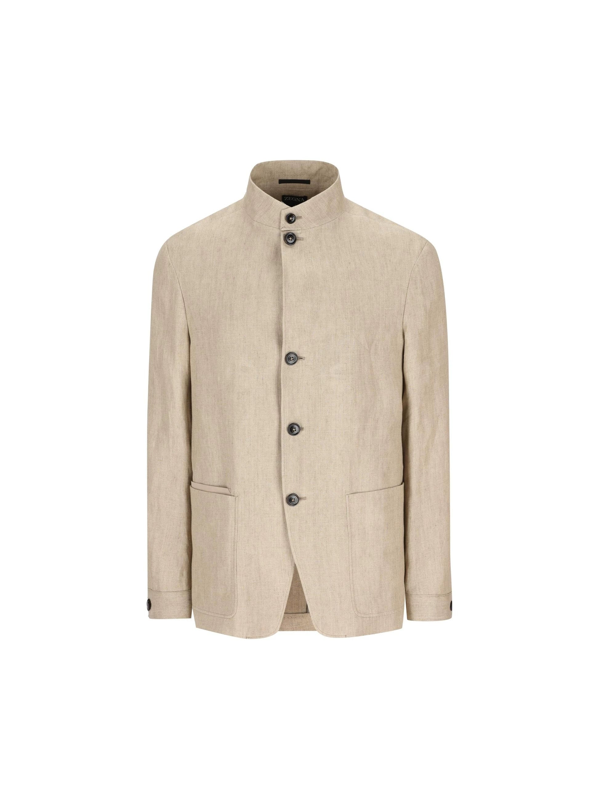 Zegna Men's Oasi Jacket in Beige