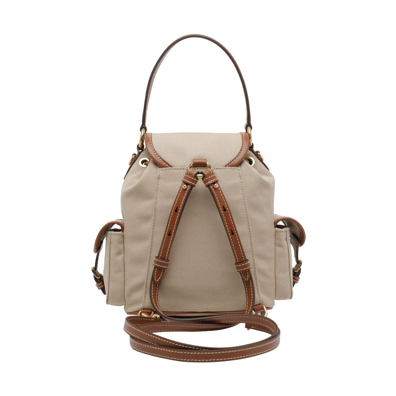 Miu Miu Women's Mini Backpack in Beige
