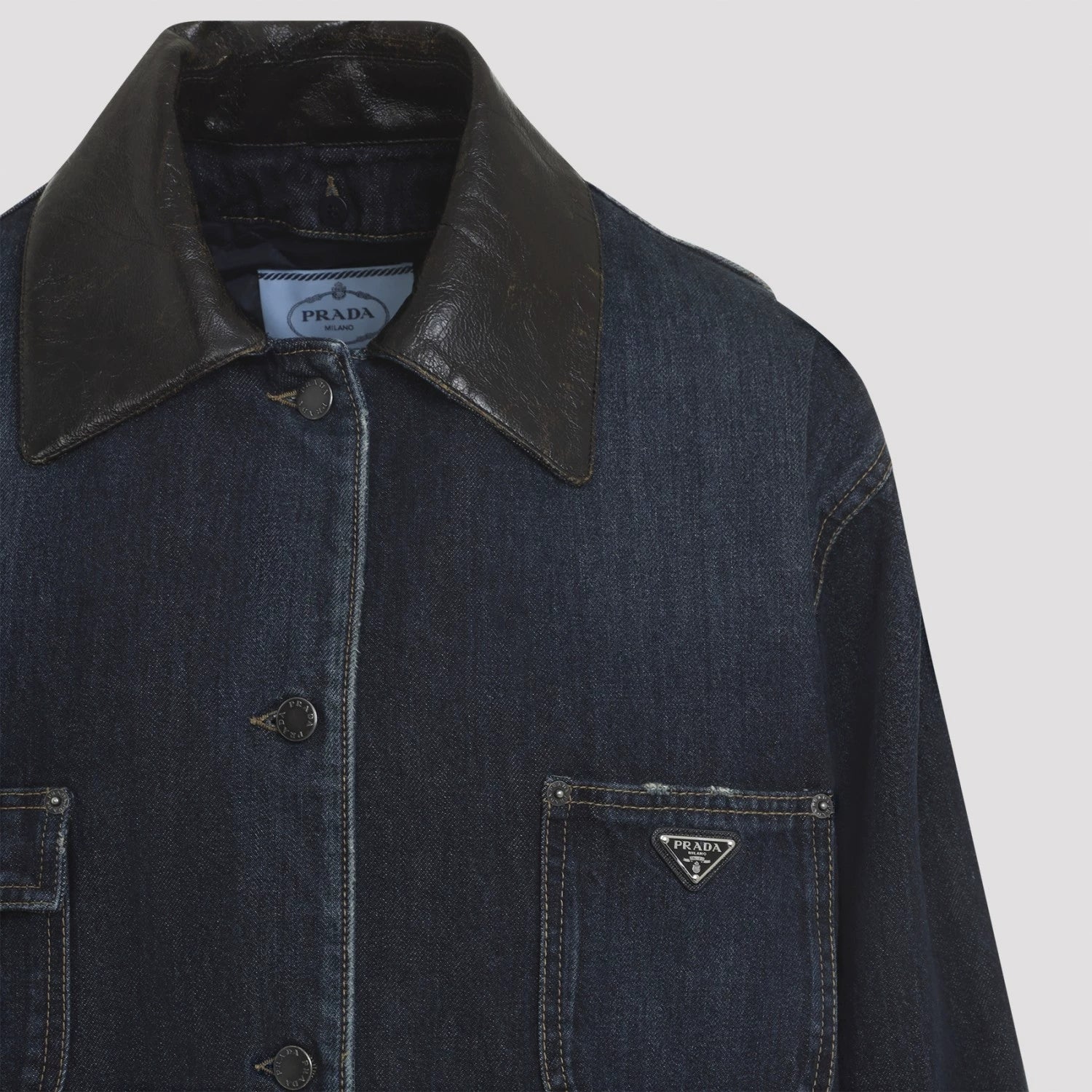 Prada Women's Jacket in Blue