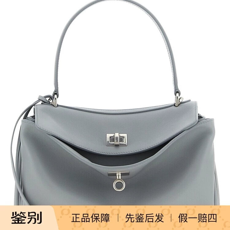 Balenciaga Women's Rodeo S Small Shoulder Bag in Grey