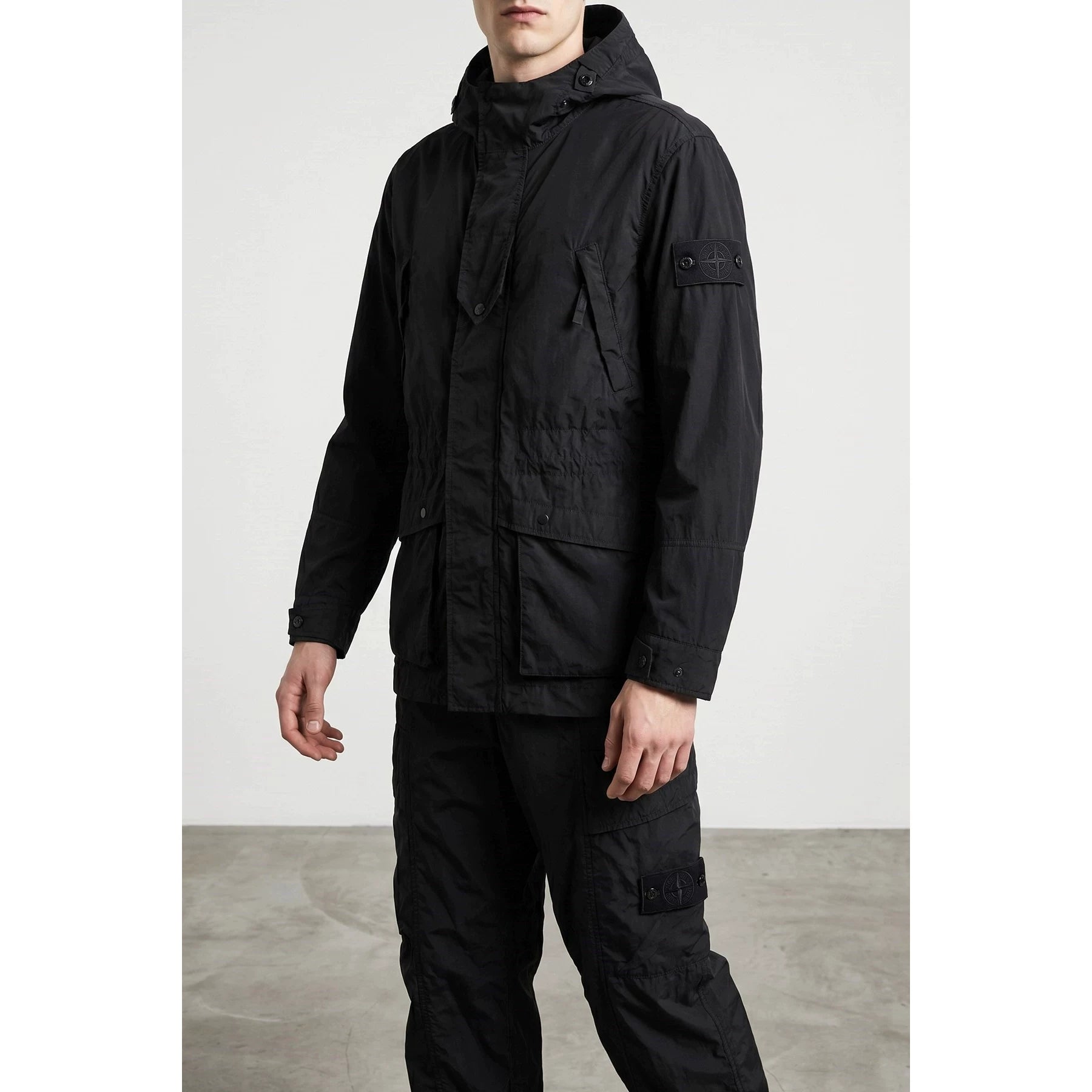 Stone Island Men's Ghost Jacket in Black