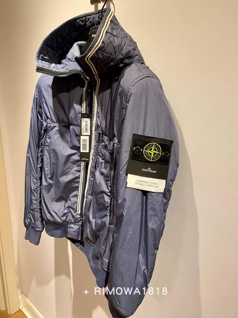 Stone Island Men's Jacket in Blue