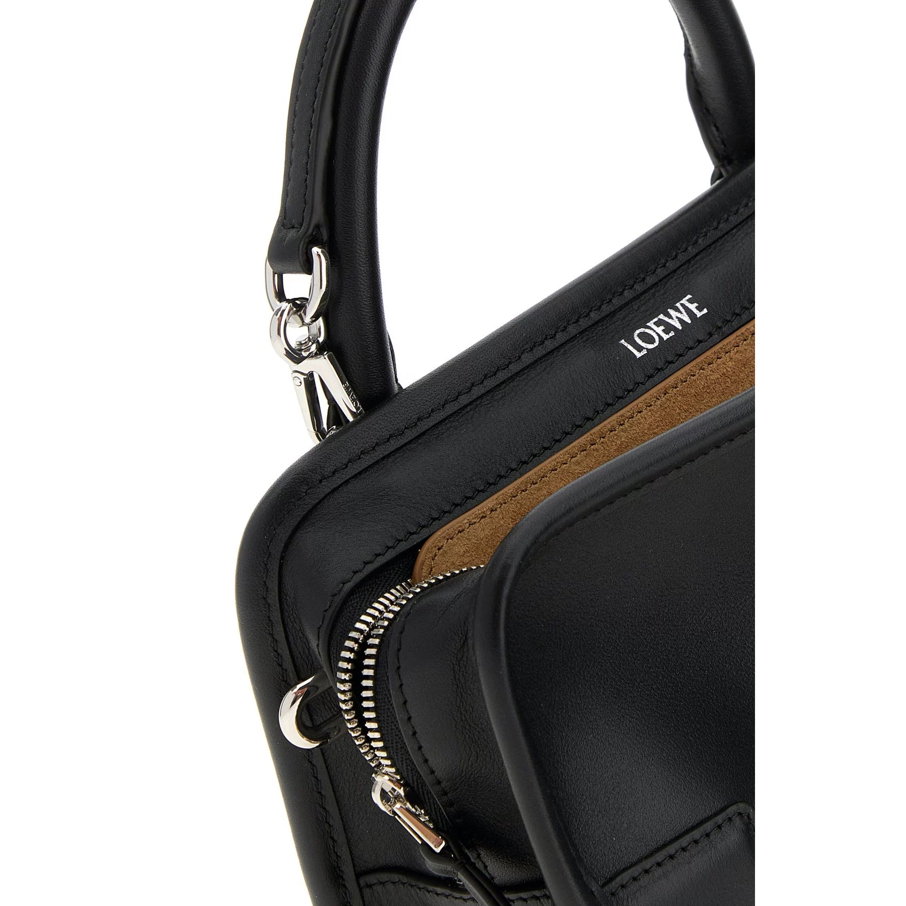 Loewe Women's Amazona Mini Shoulder Bag in Black