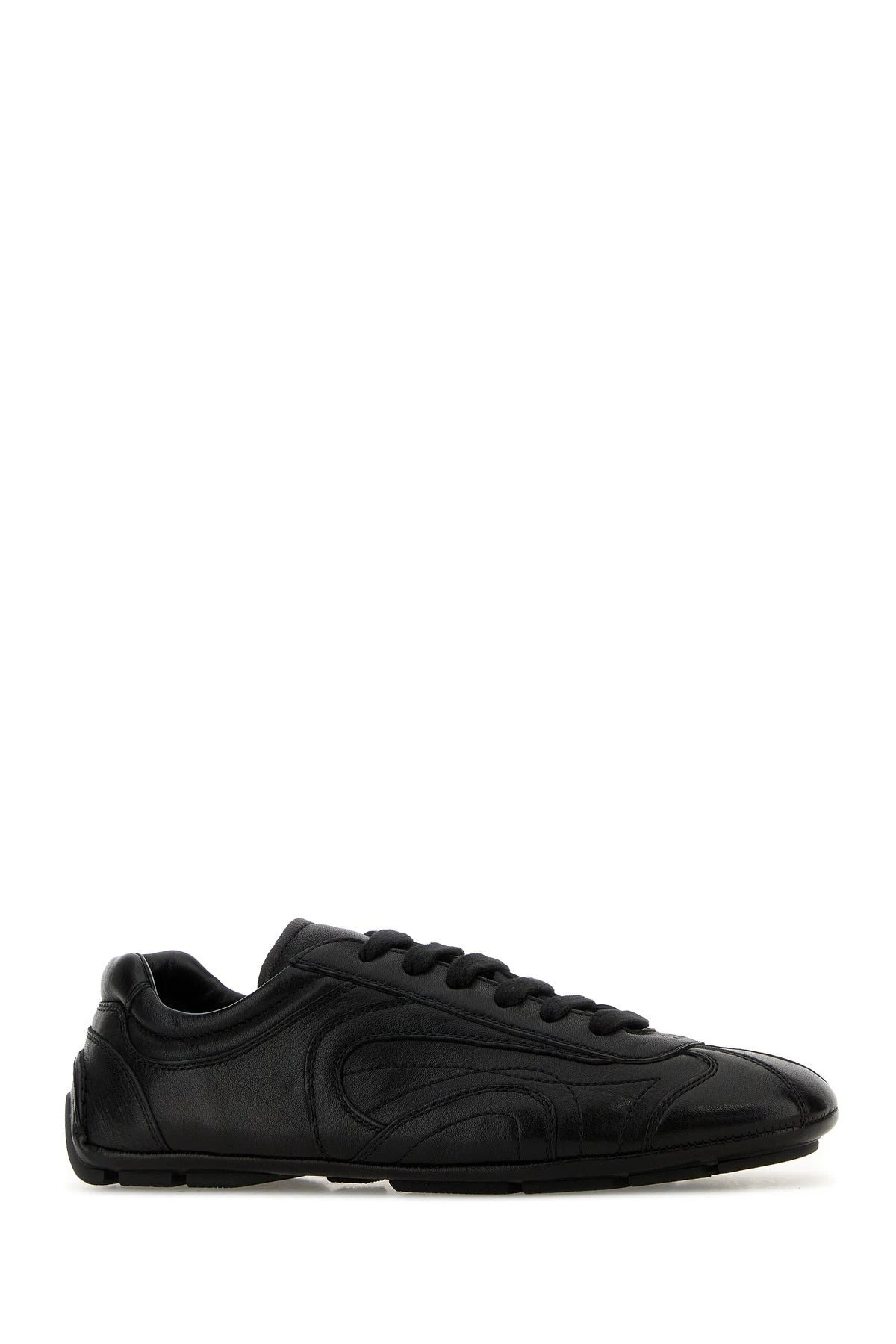 Prada Men's Montecarlo Sneakers in Black