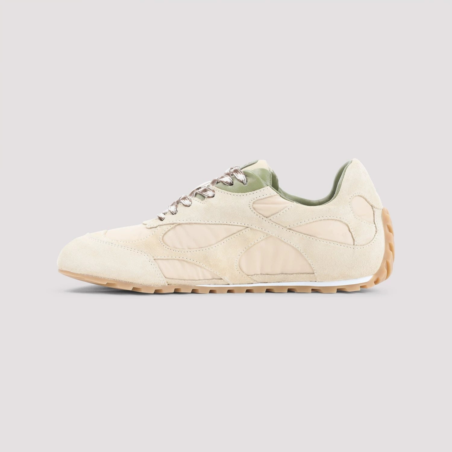 Bottega Veneta Women's Orbit Flash Bv Sneakers in Beige