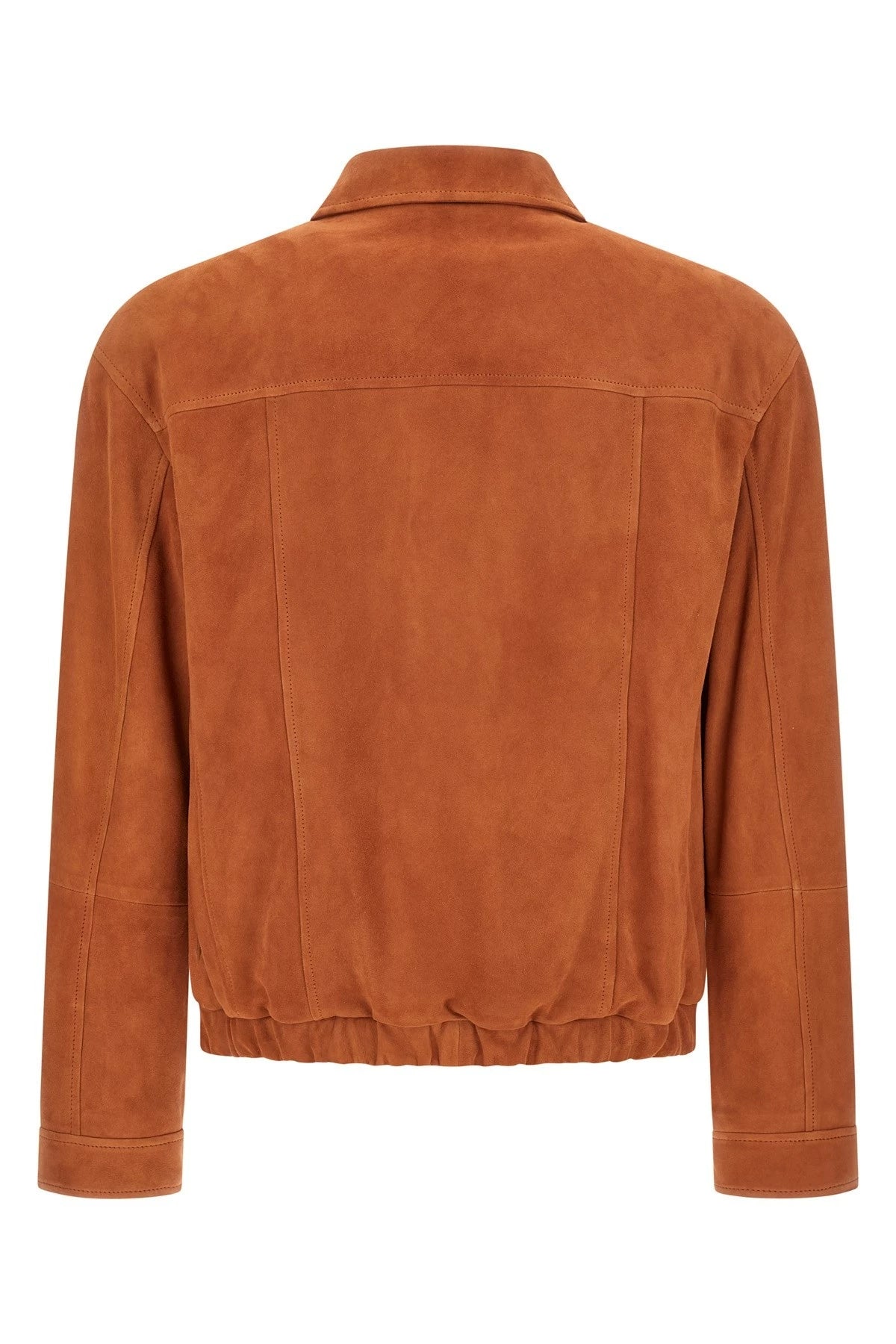 Brunello Cucinelli Men's Leather Jacket