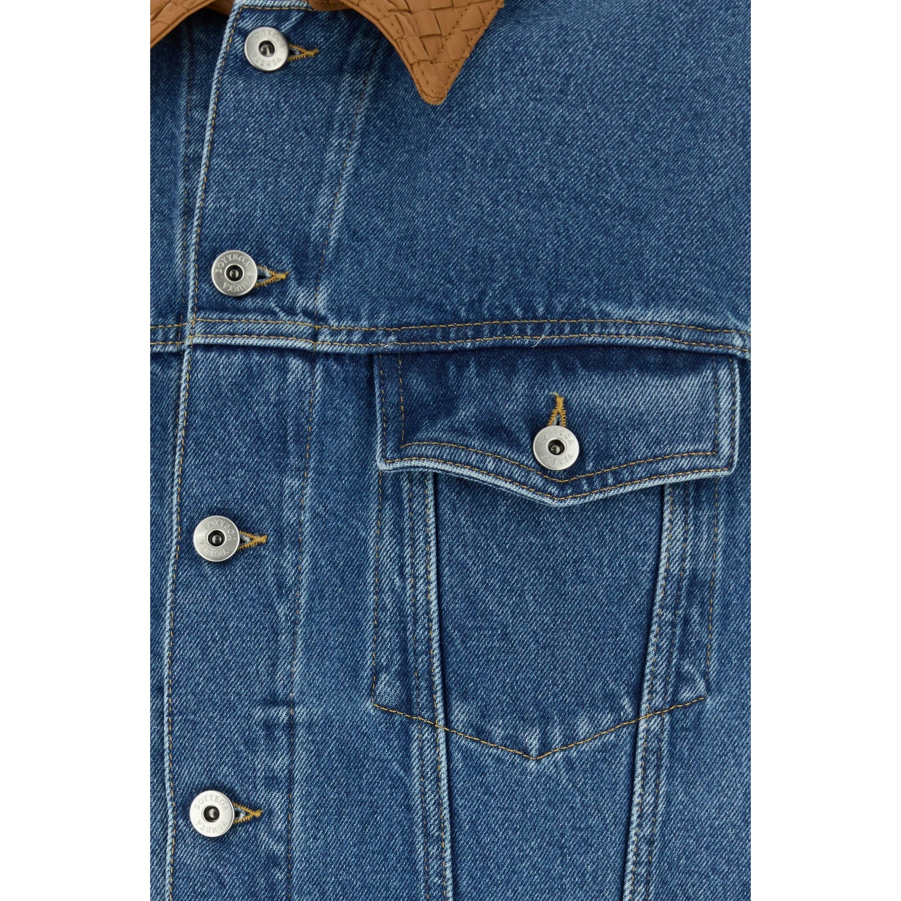 Bottega Veneta Men's Jacket in Blue