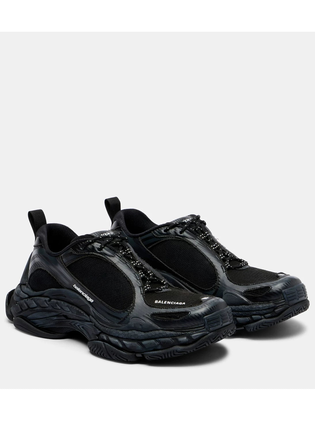 Balenciaga Men's Triple S.2 Sneakers in Black
