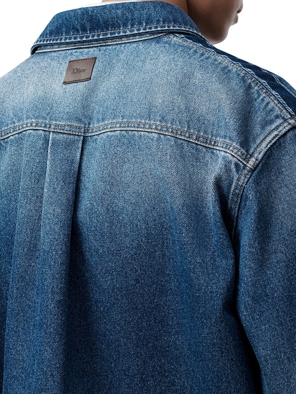 Dior Men's Overshirt Jacket in Blue