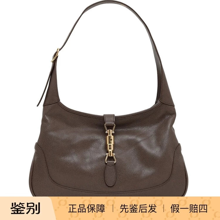 Gucci Women's Jackie 1961 Medium Shoulder Bag in Brown