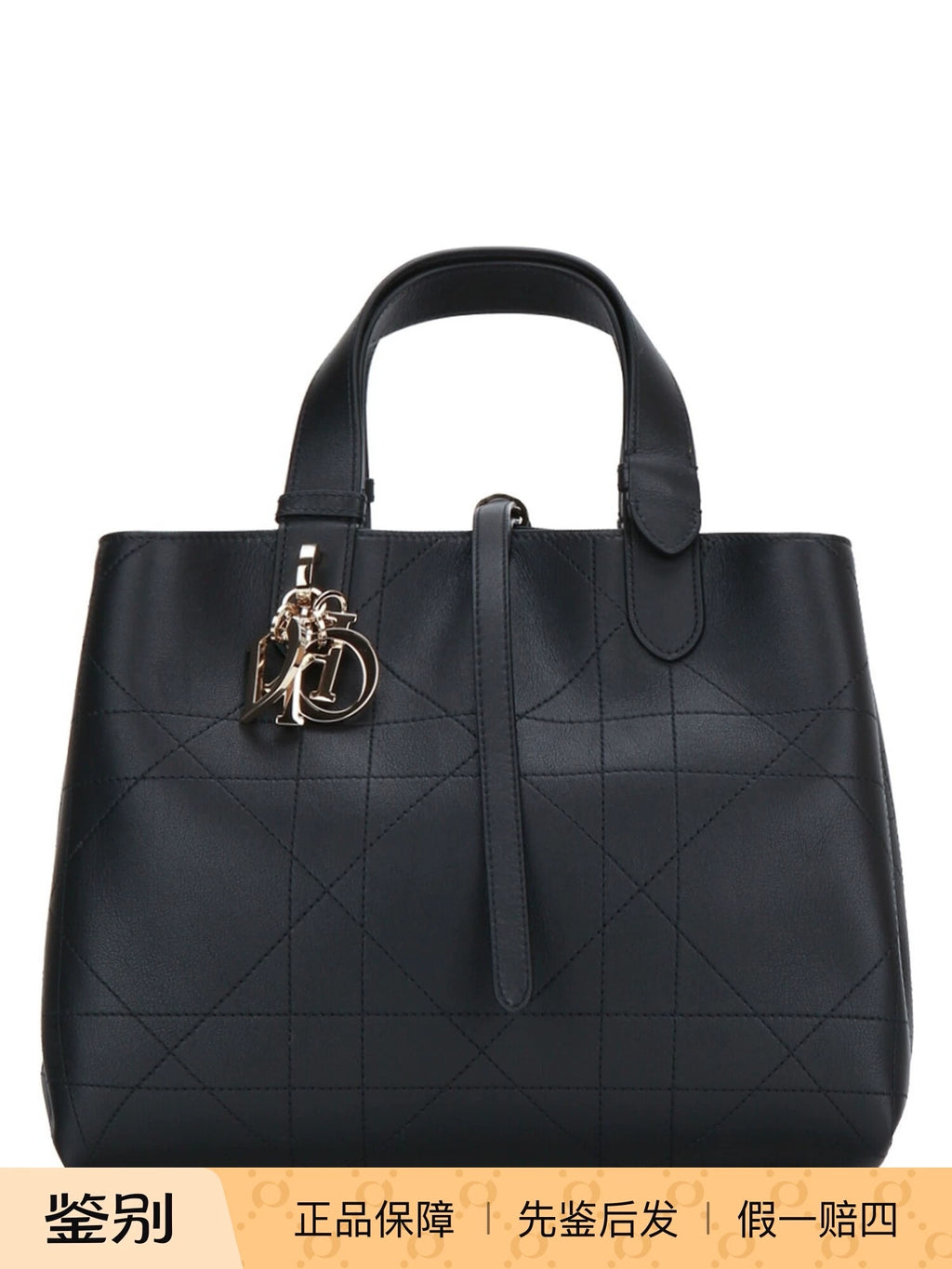 Dior Women's Toujours Medium Shoulder Bag in Black