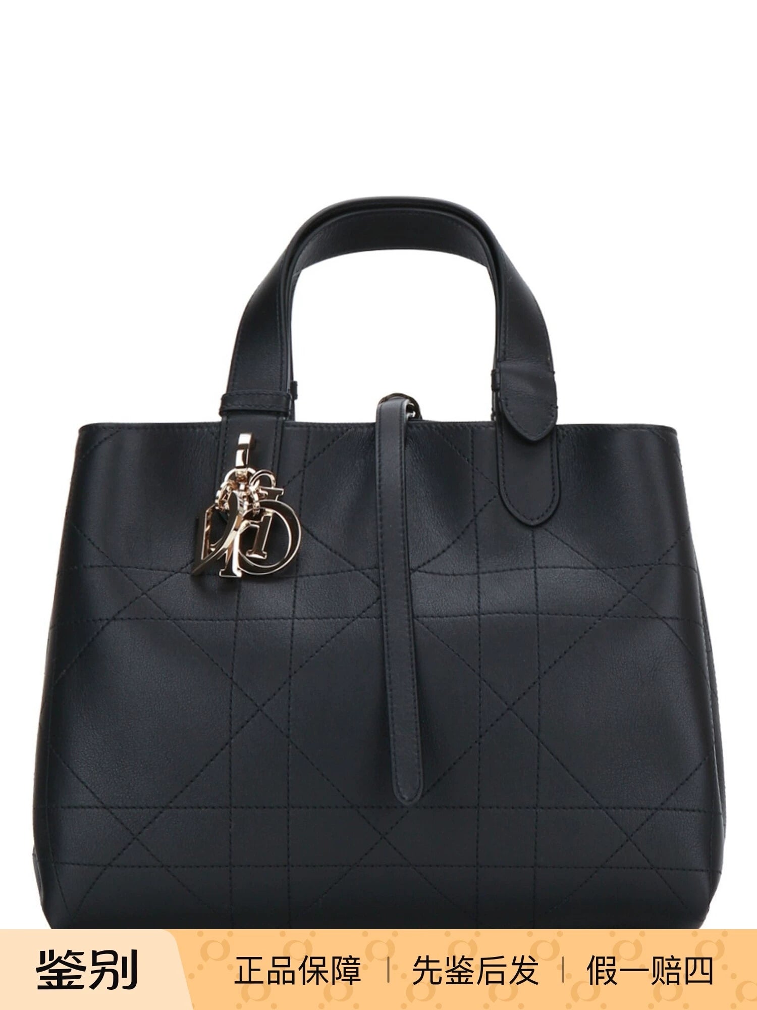 Dior Women's Toujours Medium Shoulder Bag in Black