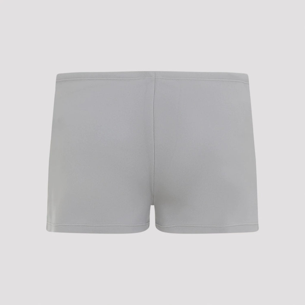 Miu Miu Women's Logo Shorts in Grey