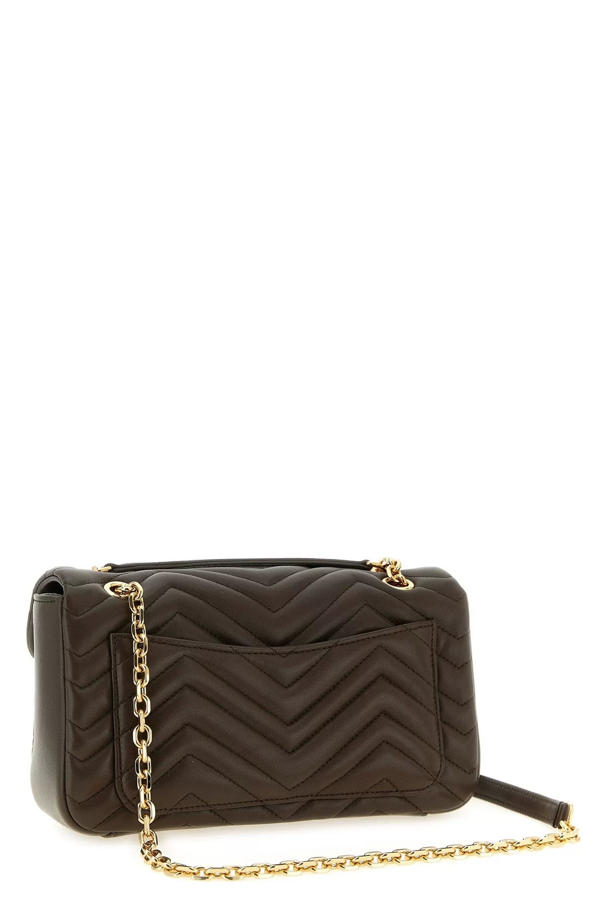 GUCCI Women's Medium GG Marmont Chain Bag in Greige