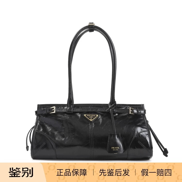 Prada Women's Bonnie Medium Bag in Black