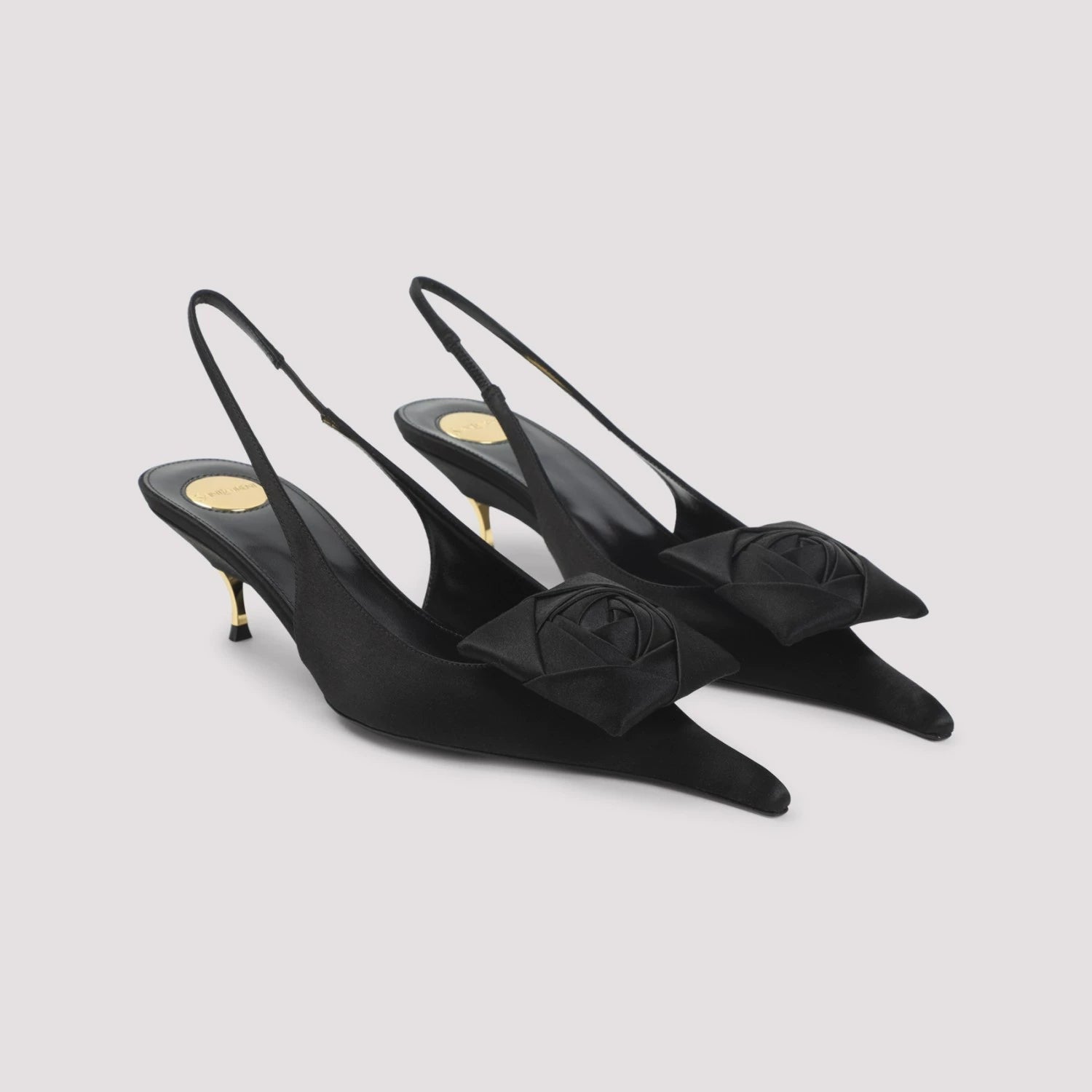 Saint Laurent Women's YSL Slingback Heels