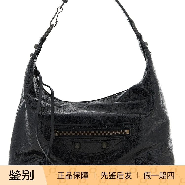 Balenciaga Women's Hobo Le City Small Bag in Black