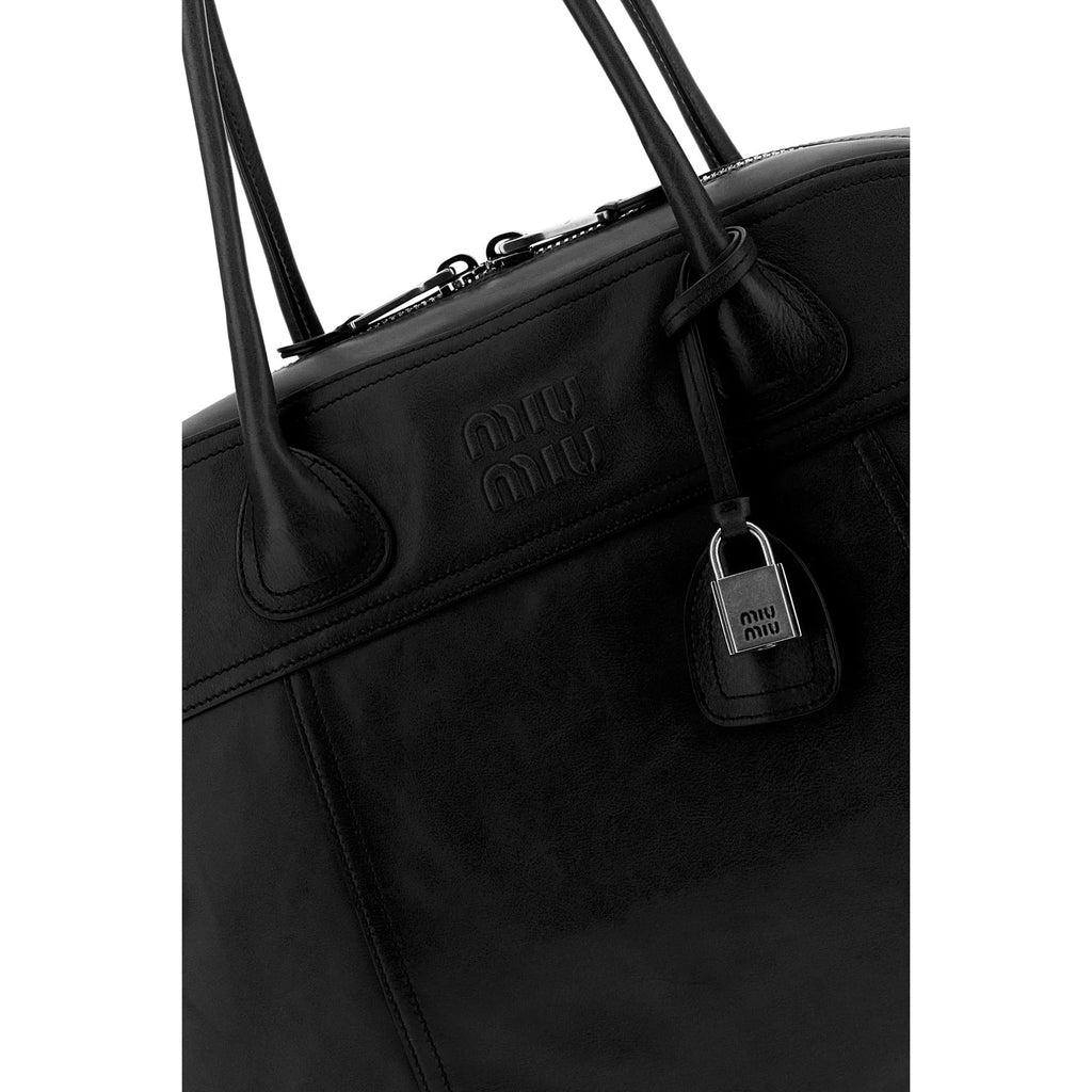 Miu Miu Women's Vivant Shoulder Bag in Black