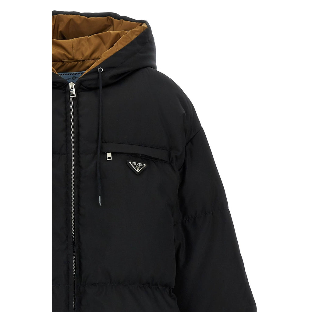 Prada Women's Maxi Down Jacket in Black