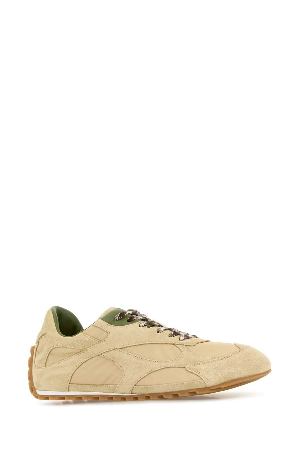 Bottega Veneta Men's Flash Orbit Sneakers in Beige
