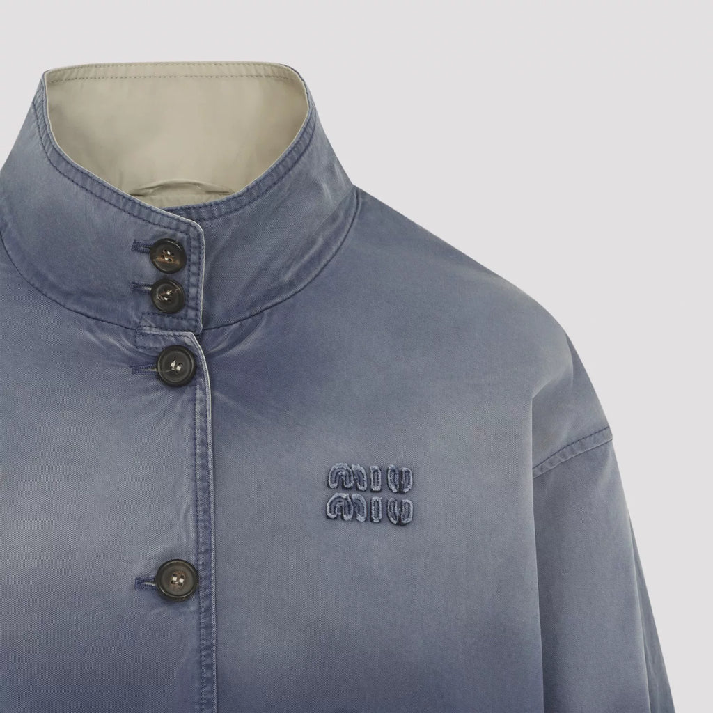 Miu Miu Women's Jacket in Blue
