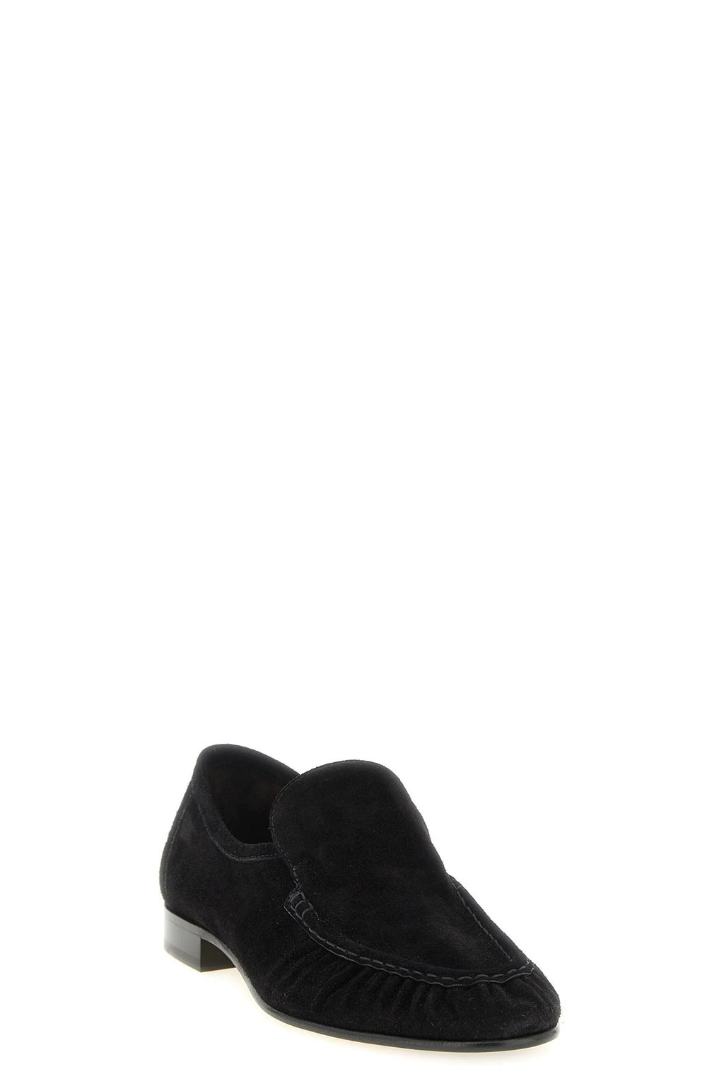 The Row Men's Soft Two Loafers in Black