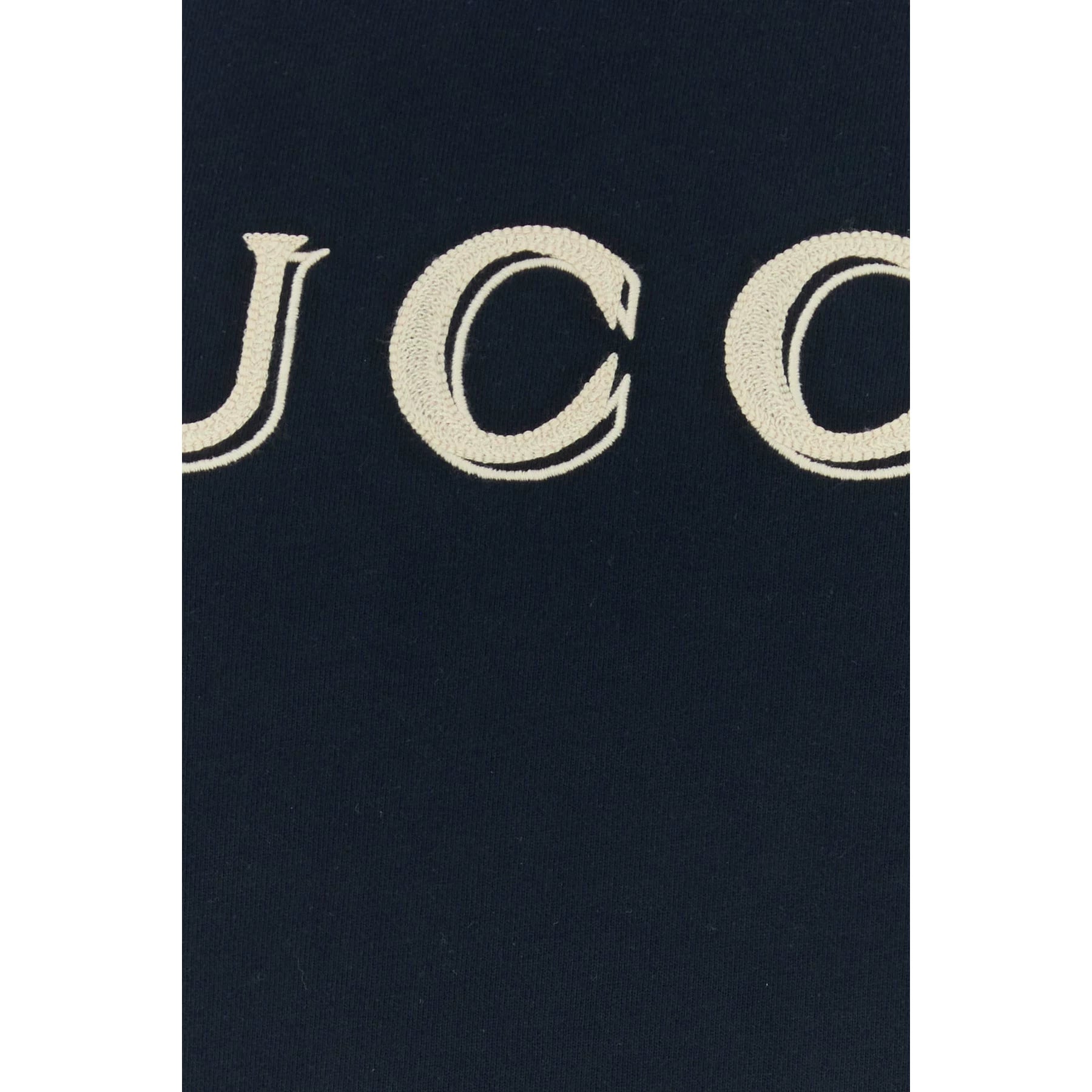 Gucci Men's Logo Hoodie in Blue