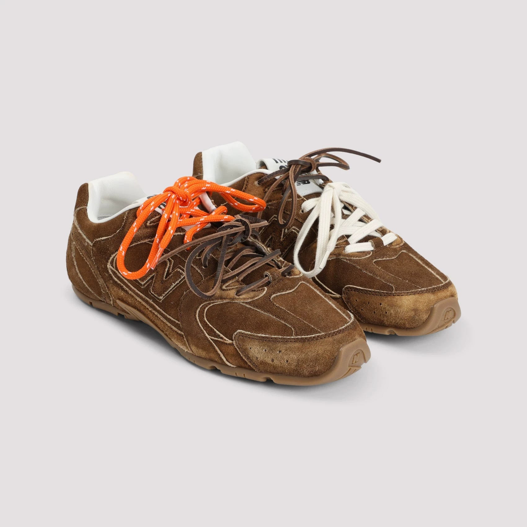 Miu Miu Women's Miu Miu New Balance Sneakers in Brown
