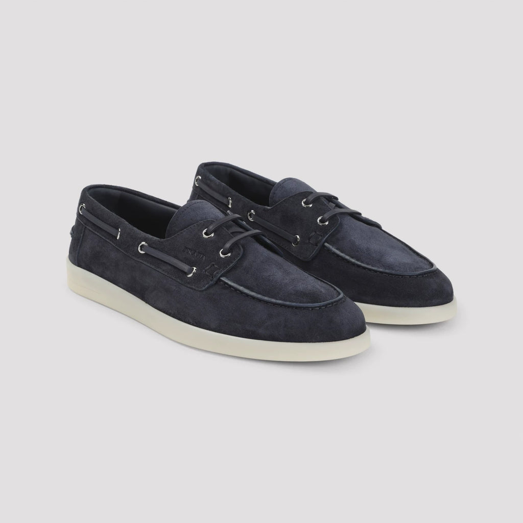 Prada Men's Loafers in Blue