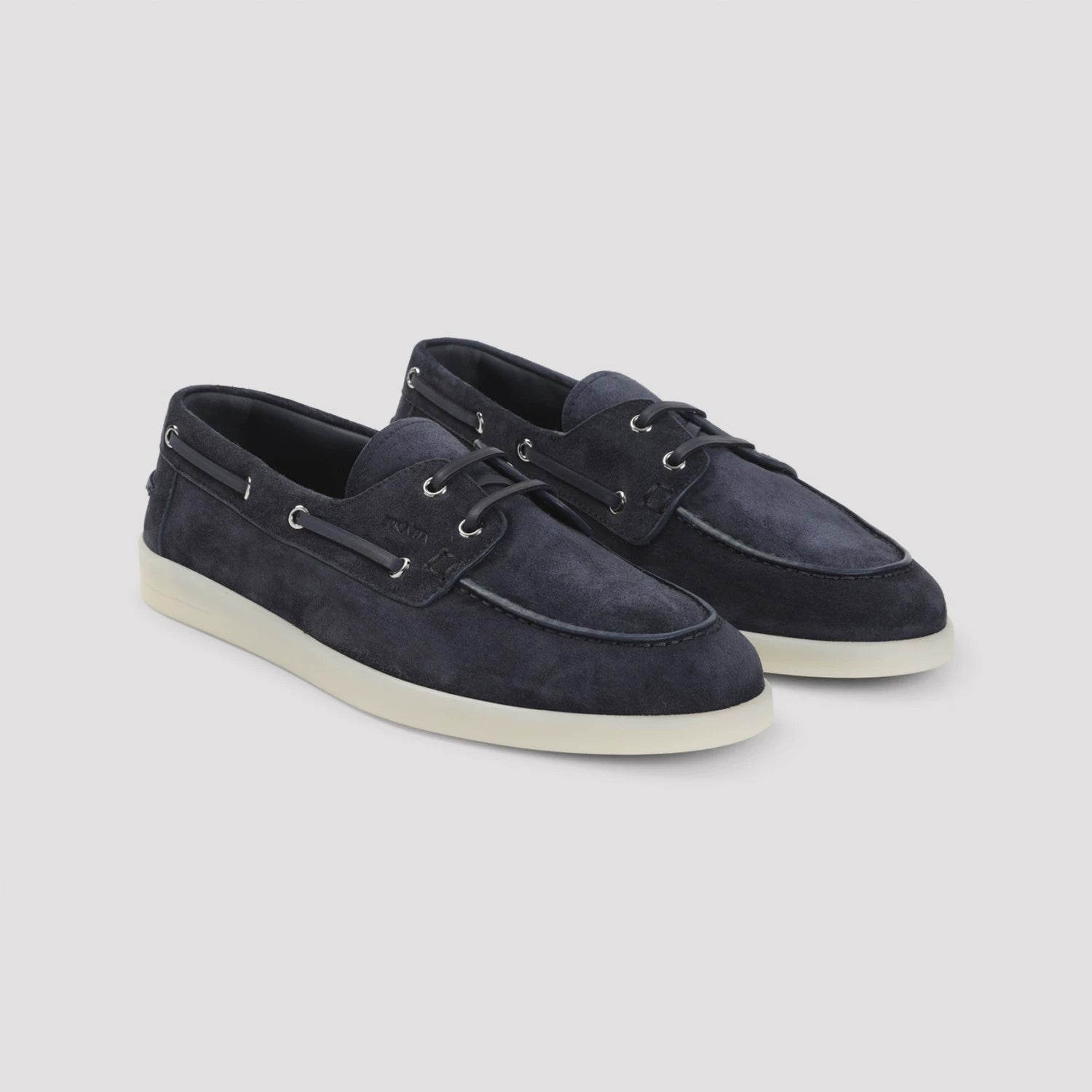 Prada Men's Loafers in Blue