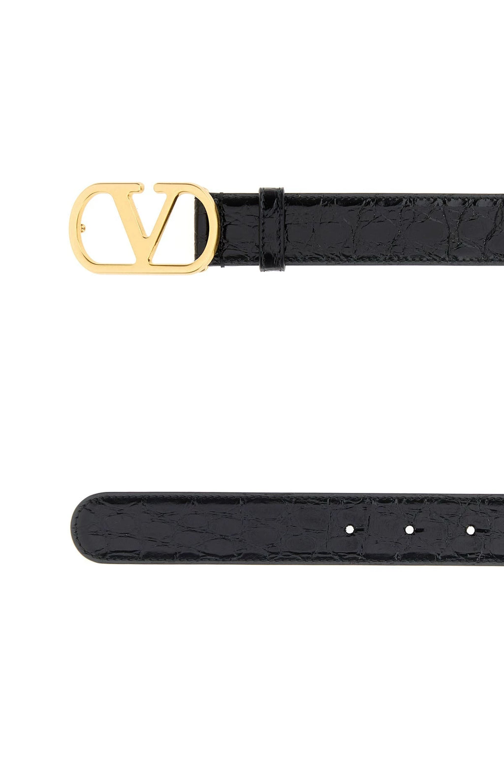 Bottega Veneta Men's Valentinio Cm Belt in Black