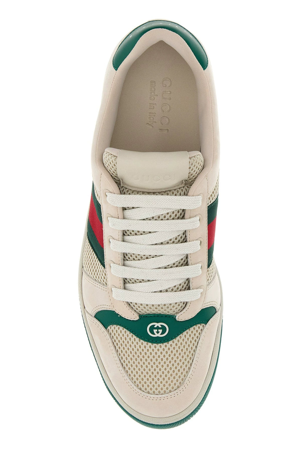 Gucci Men's Screener Sneakers in White