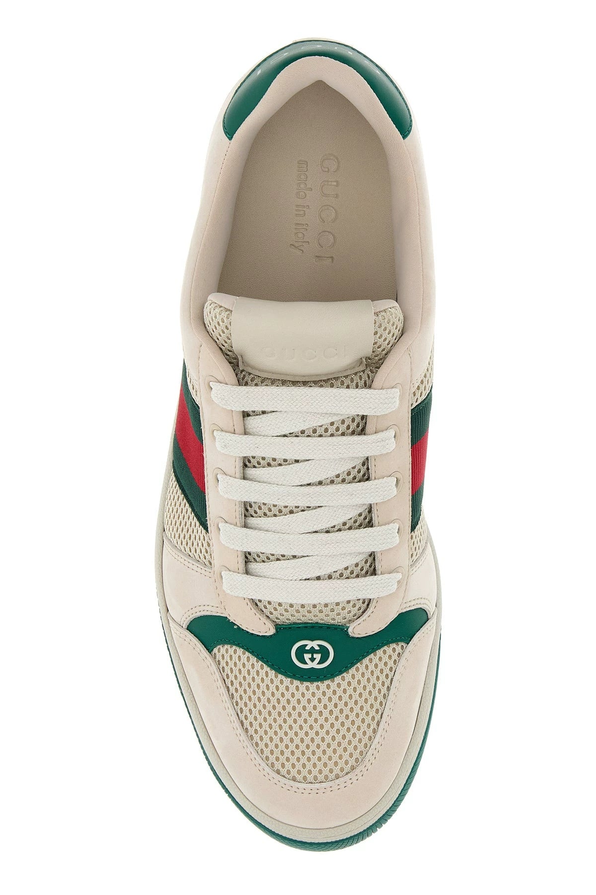Gucci Men's Screener Sneakers in White