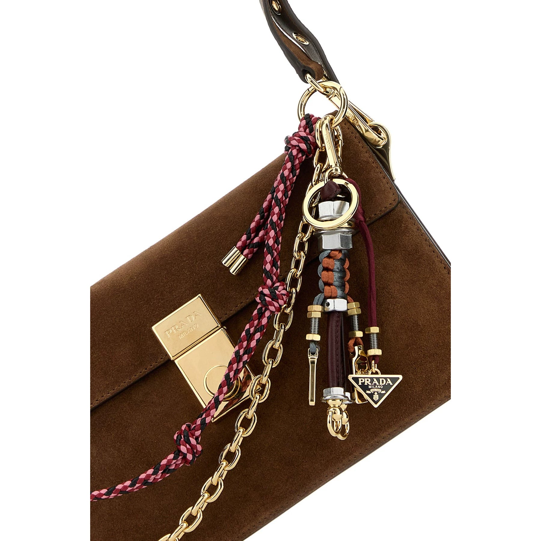 Prada Women's Soft Sound Bag in Brown