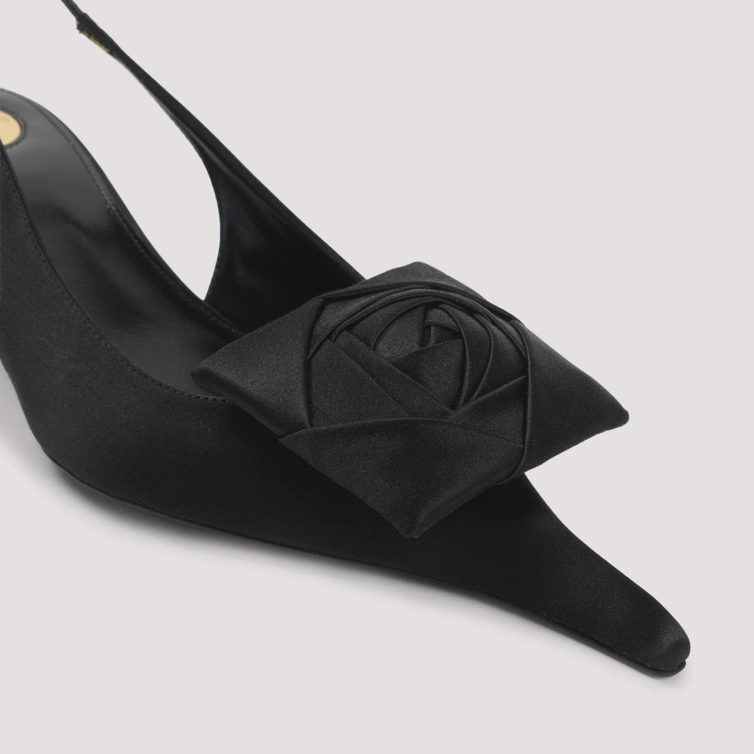 Saint Laurent Women's YSL Slingback Heels