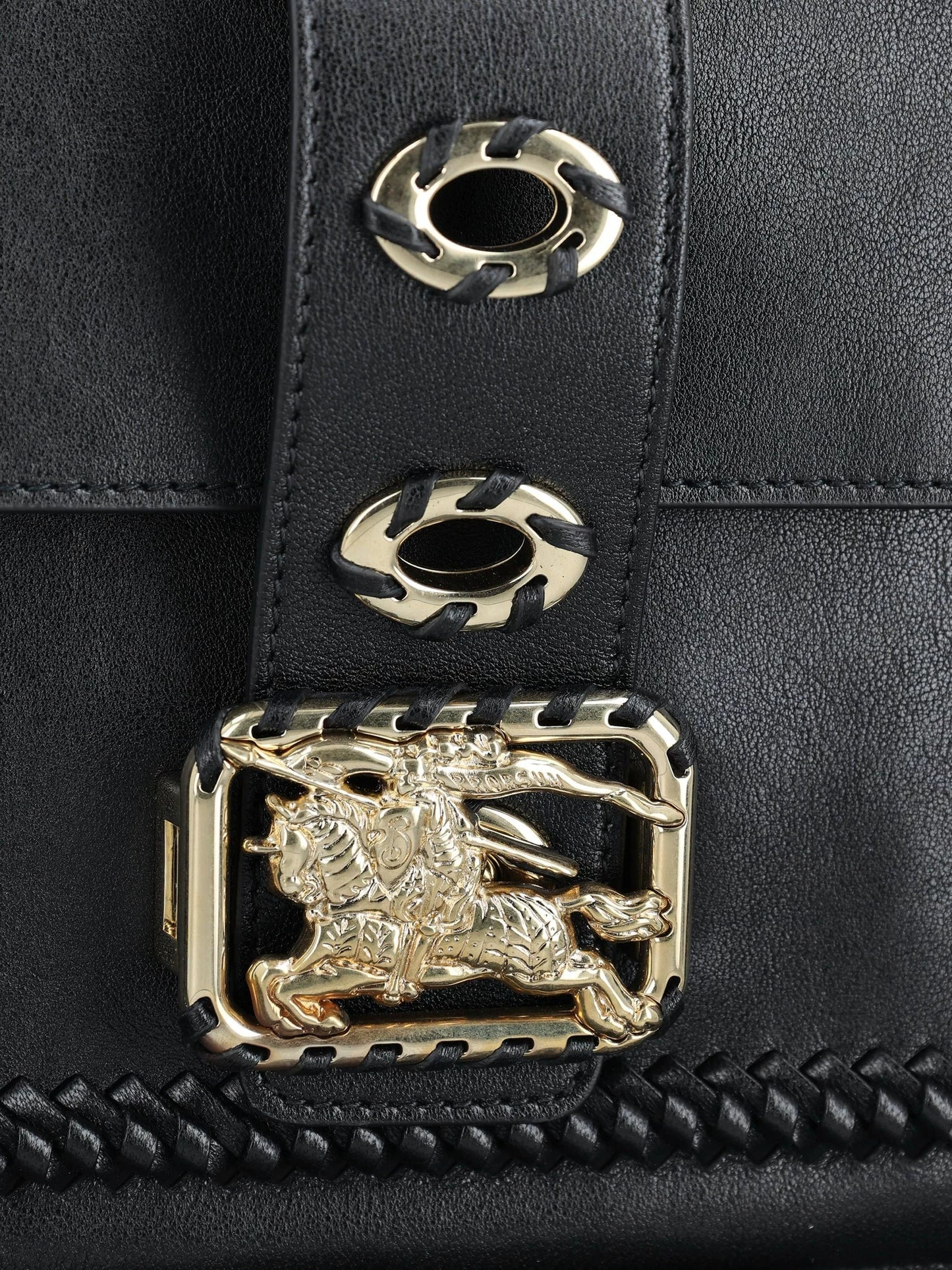 Burberry Women's Rider Small Shoulder Bag in Black
