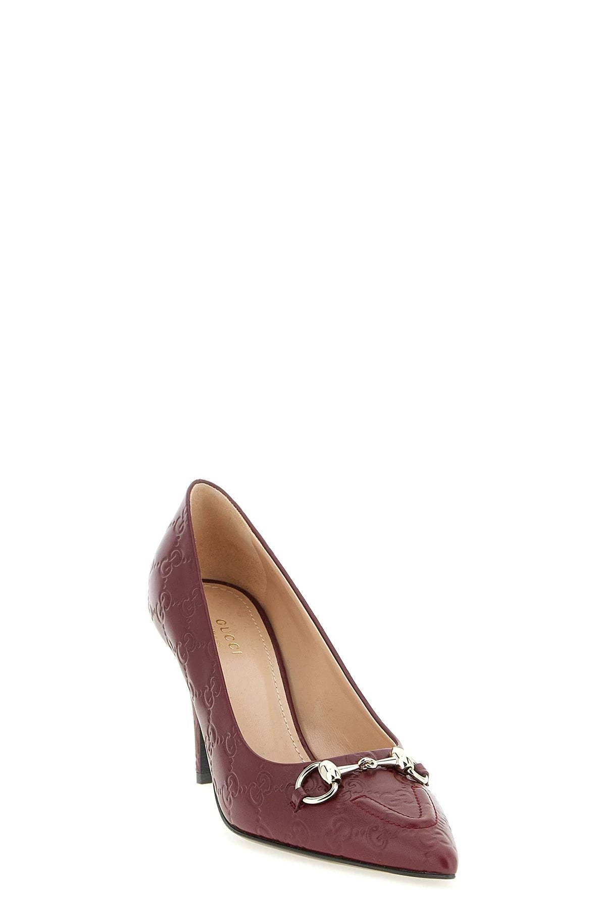 Gucci Women's Morsetto Heels in Red
