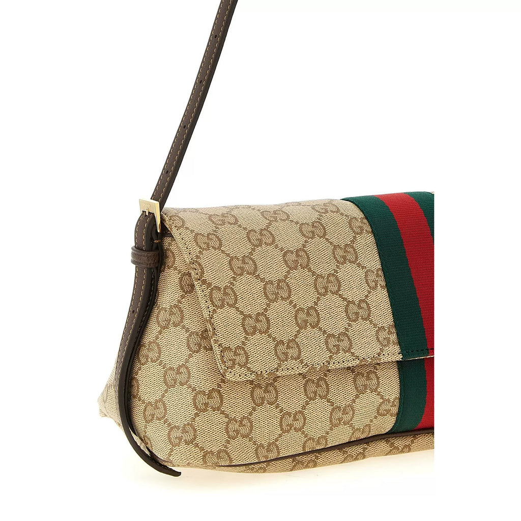 GUCCI Women's Medium Madison Canvas Tote in Beige