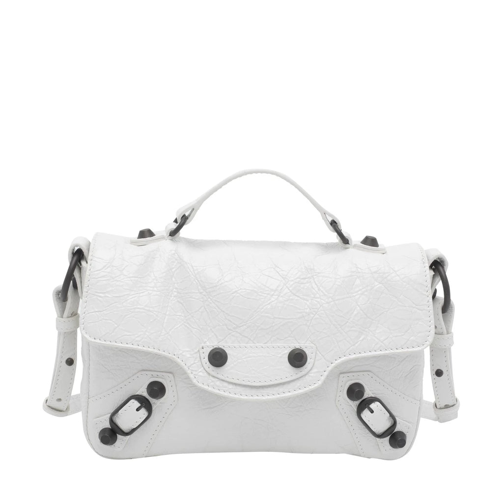 Balenciaga Women's Le City Nano Bag in White