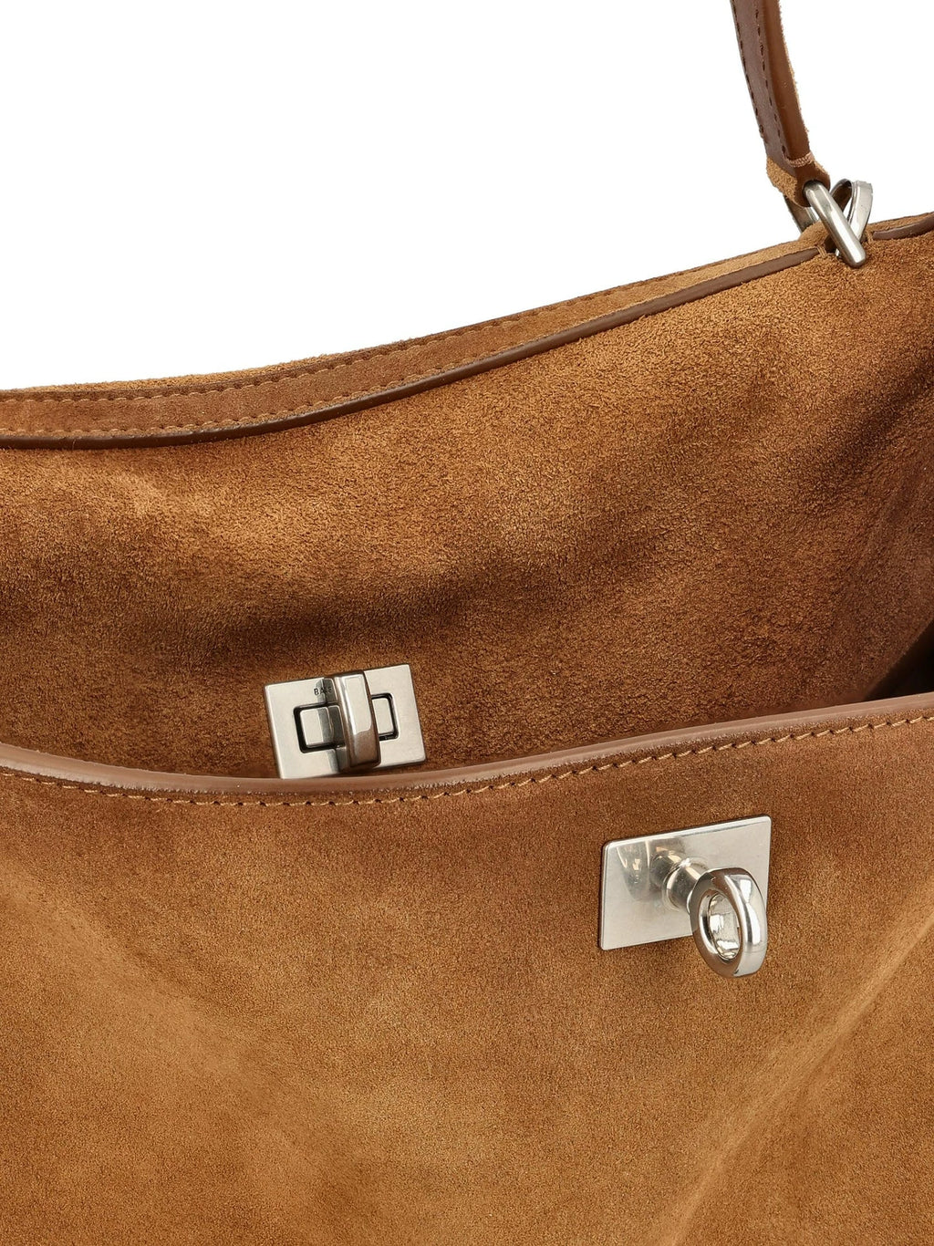 Balenciaga Women's Rodeo Medium Shoulder Bag in Brown