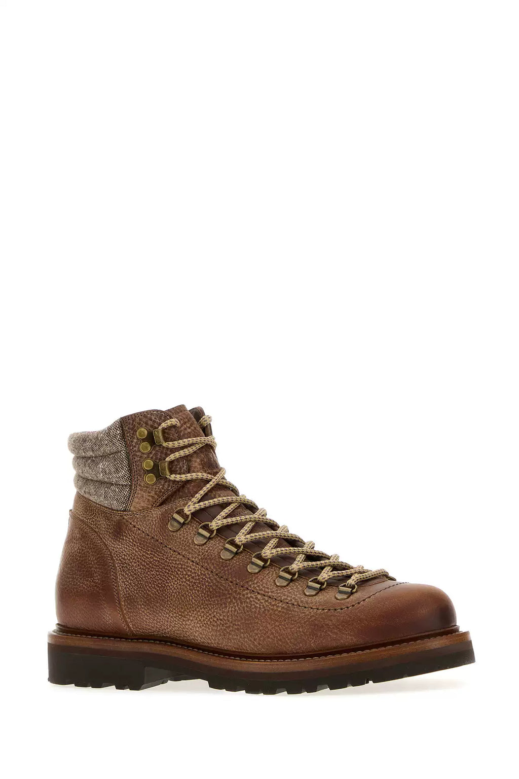 Brunello Cucinelli Men's Snow Boots in Brown