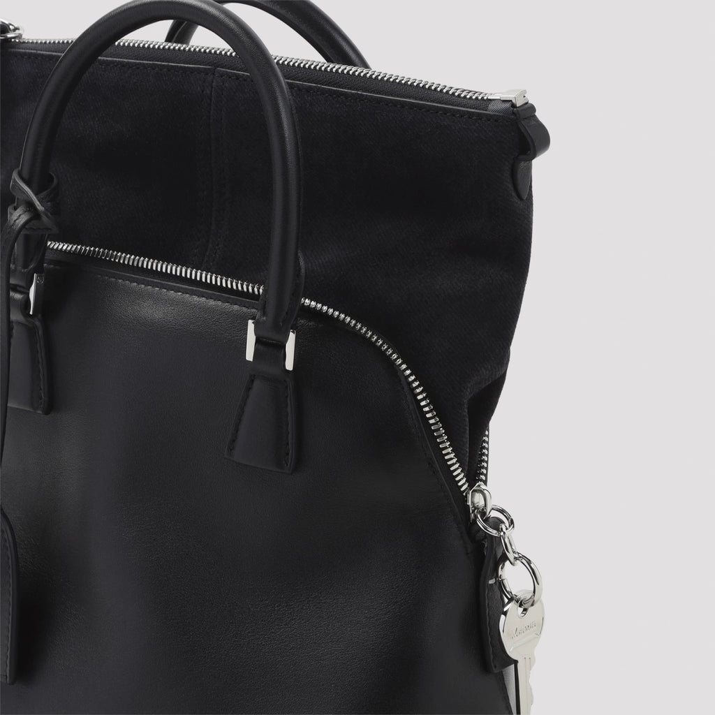 Maison Margiela Women's Ac Soft Mini Shoulder Bag in Black