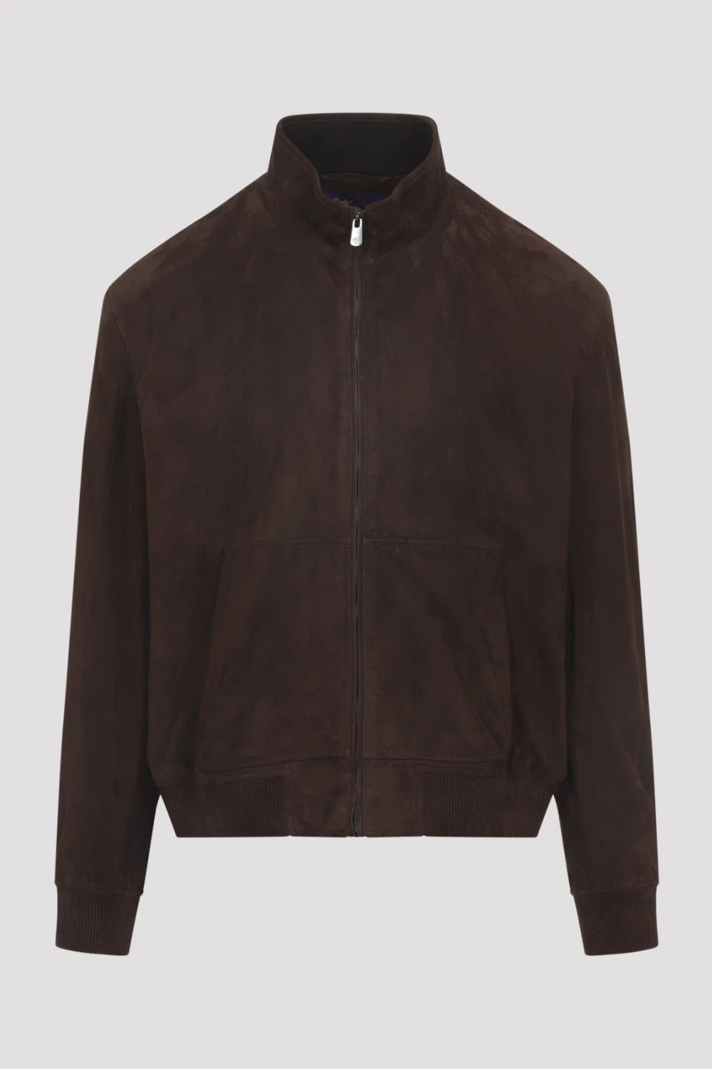 Ralph Lauren Men's Ralph Lauren Purple Label Leather Jacket in Brown
