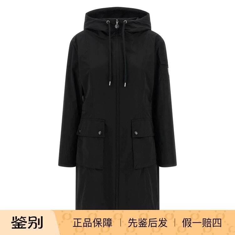 Moncler Women's Laerte Trench Coat in Black