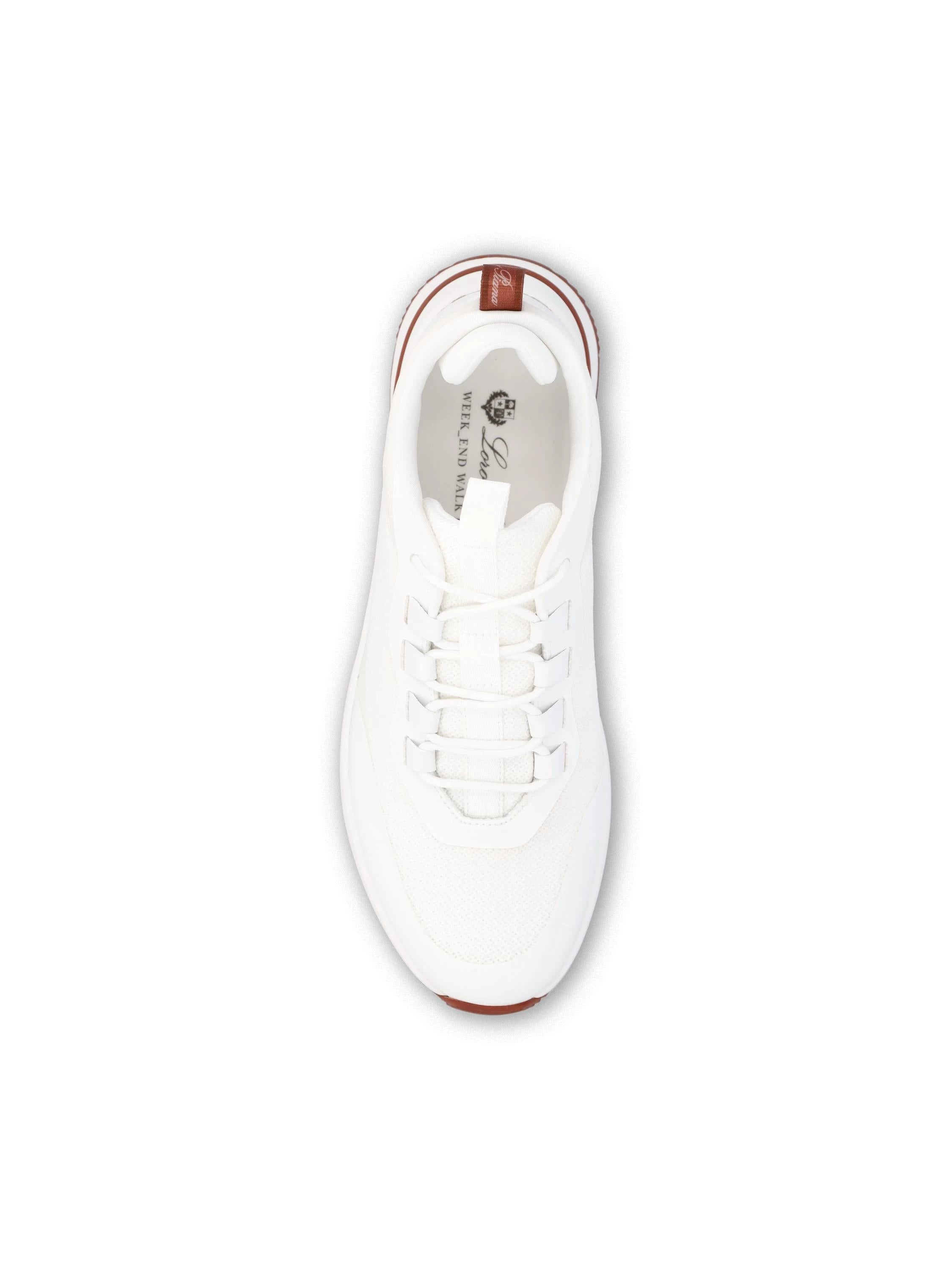 Loro Piana Men's Weekend Walk Sneakers in White