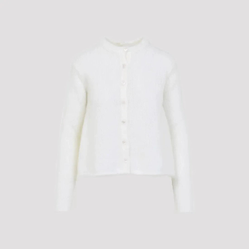 Loewe Women's Anagram Cardigan in White