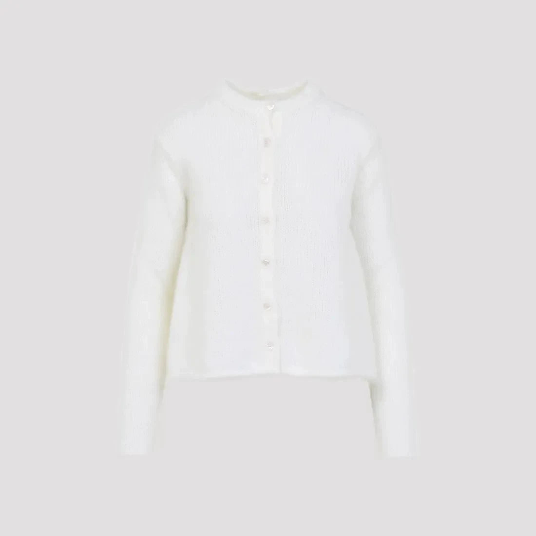 Loewe Women's Anagram Cardigan in White