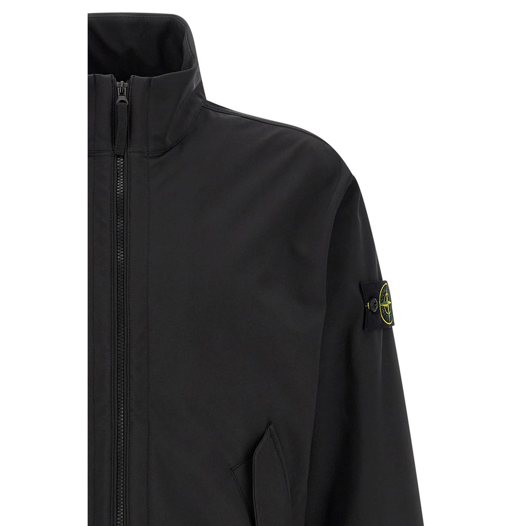 Stone Island Men's Jacket in Black